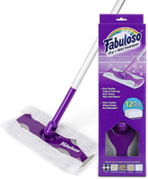 Fabuloso 2-in-1 Dry and Wet Sweeper, 12 Pads Included