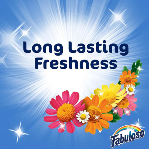 Fabuloso Multi-Purpose Cleaner and Floor Cleaner, 2X Concentrated Formula, Long-Lasting Freshness, Spring Fresh Scent, 56 oz (Pack of 2)